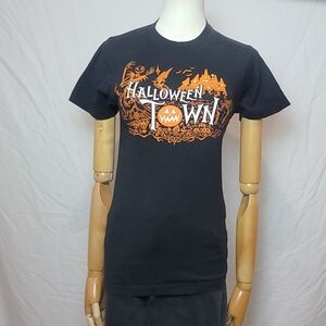 Disney Nightmare Before Christmas Halloween Town Tshirt, Size XS
